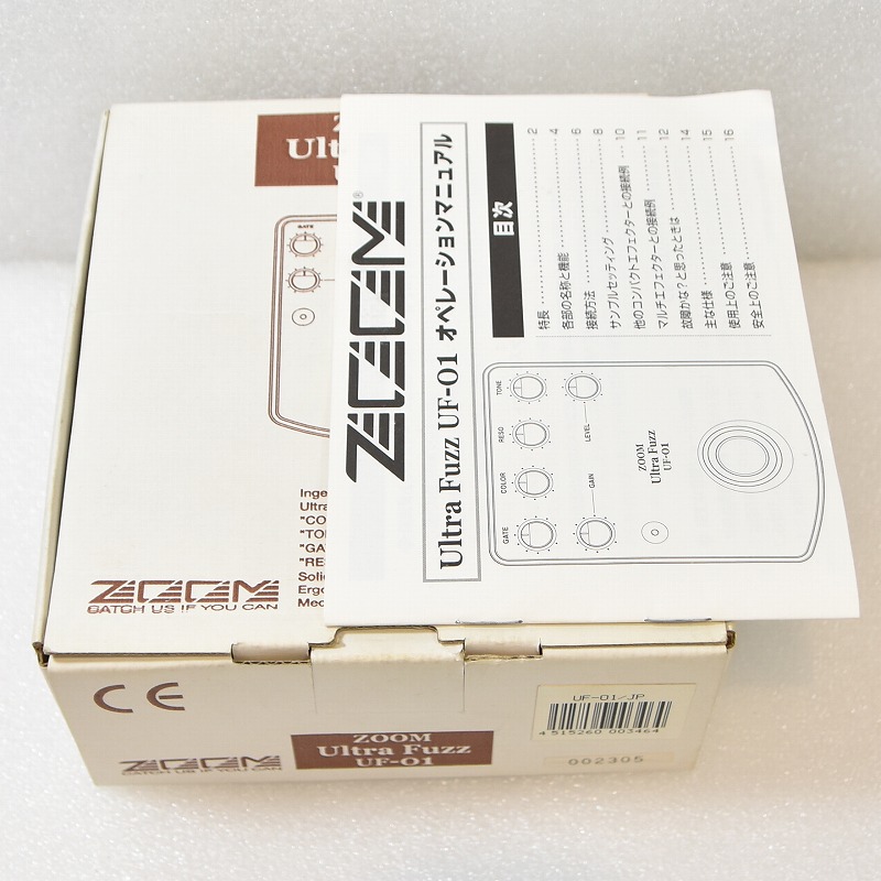 J*3様 ZOOM UF-01 ファズ　本体のみ　名機ファズファクトリーリスペク ZOOM UF-01 ファズ 本体のみ 名機ファズファクトリーリスペクト