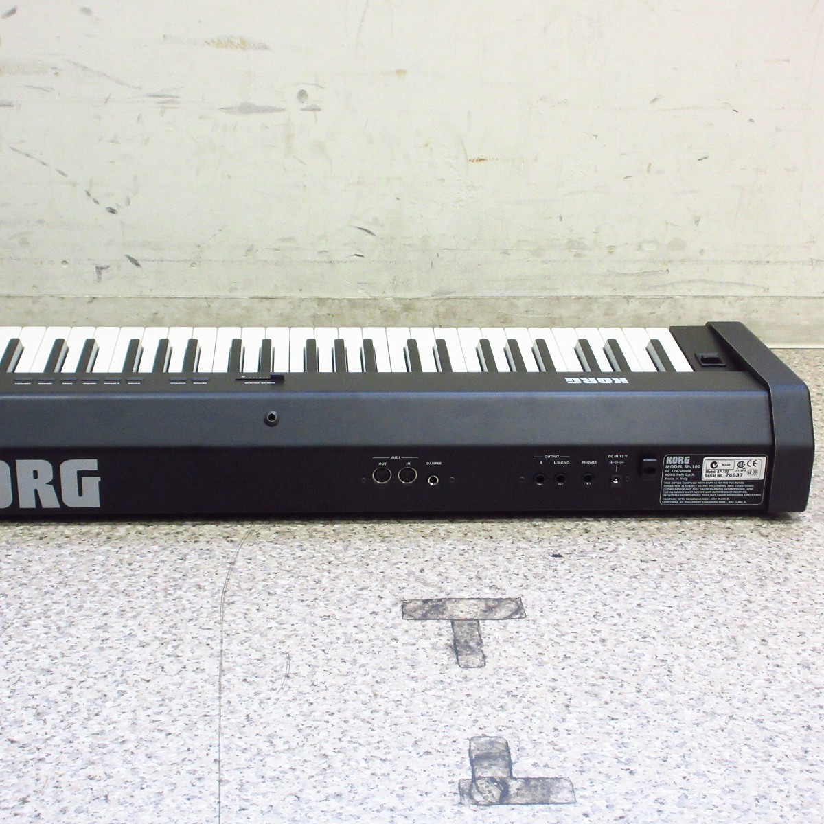中古】KORG / SP-100 スピーカー非搭載のスタイリッシュピアノ