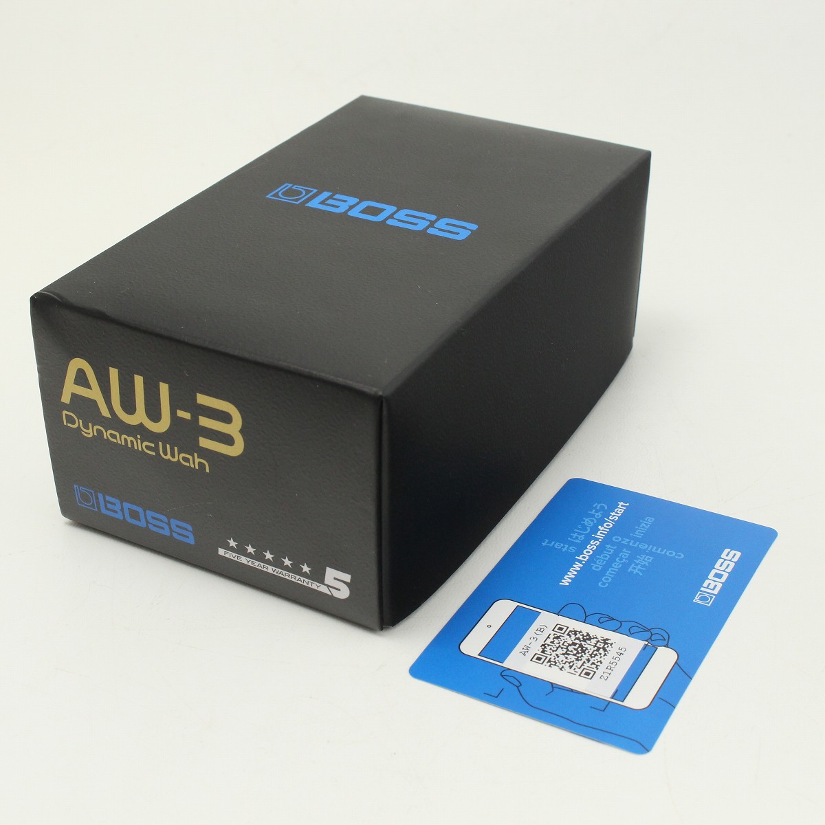 BOSS Dynamic Wah AW-3 中古　本体のみ箱無し オートワウ BOSS 【中古】ダイナミックワウ エフェクター BOSS AW-3 Dynamic
