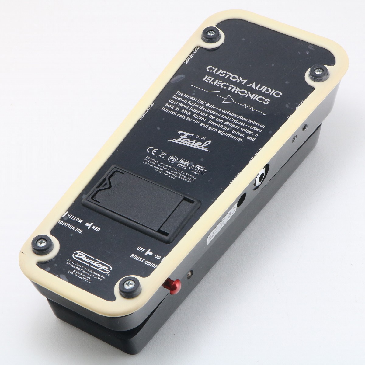 【値下げ】MC404 CAE/MXR ※ジャンク扱い MXR / MC404 CAE Wahの特徴と使い方などをレビュー。2種の音色と