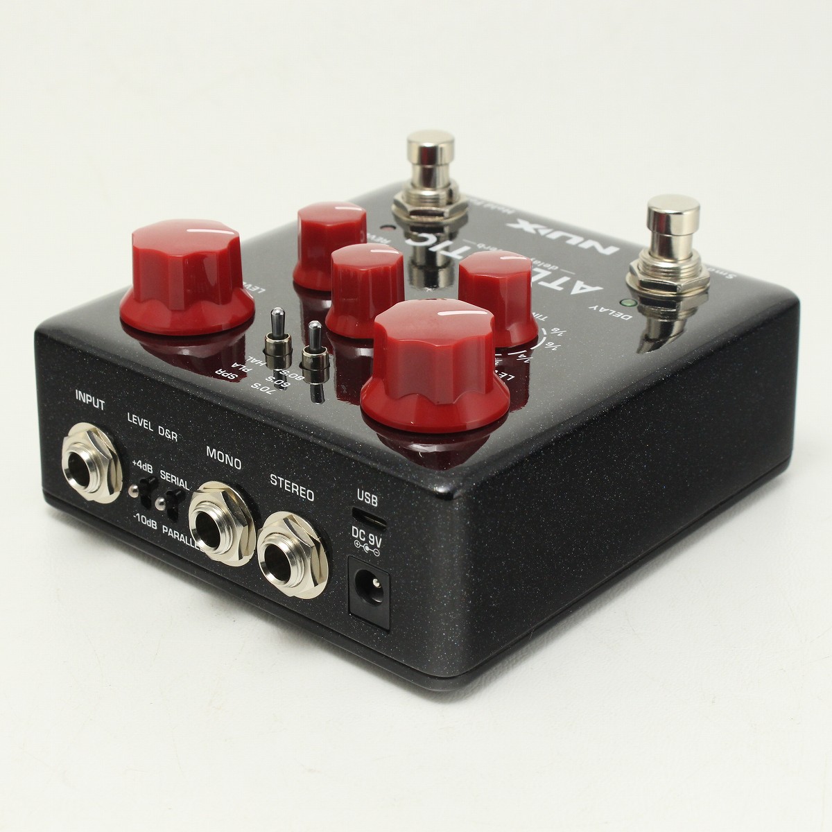 NUX ATLANTIC ディレイ & リバーブ NDR-5 Amazon.com: NUX NDR-5 NUX | Atlantic Delay & Reverb Pedal