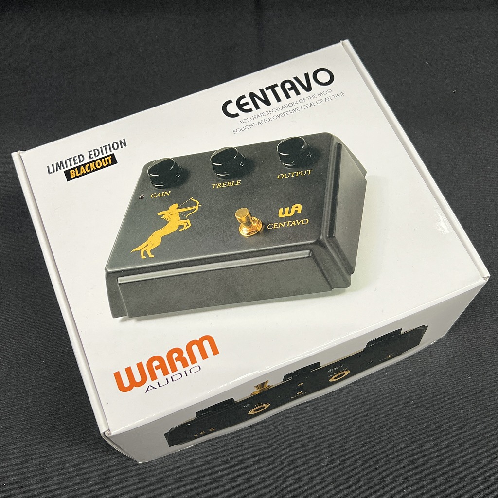 WARM AUDIO CENTAVO BLACKOUT 限定カラー 黒 WARM AUDIO ( ウォームオーディオ ) Centavo Blackout オーバー