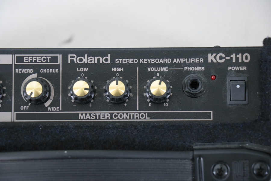 Roland キーボードアンプ KC-110 　ポータブルアンプ　kc-110 Roland 【展示品】KC-110 ステレオ キーボード アンプKC110