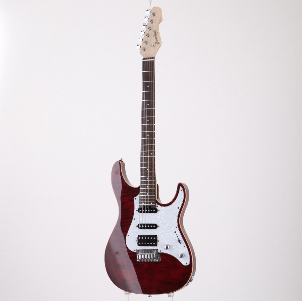 超美品❤︎GrassRootsエレキギター 【中古品】 Grass Roots - ド派手 GrassRoots グラスルーツ ピンク Pink