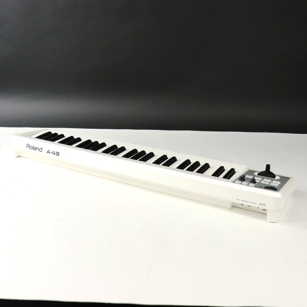 【美品】Roland A-49 WH MIDI キーボード ホワイト 白 ピアノ Amazon.com: Roland MIDI Keyboard Controller White A-49-WH