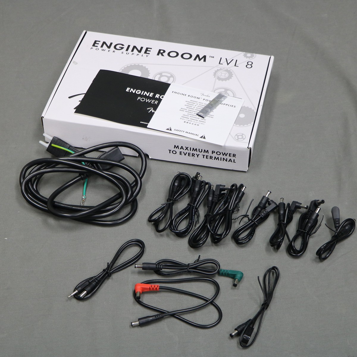 FENDER ENGINE ROOM LVL 8 未使用品 Engine Room® LVL8 Power Supply – Fender