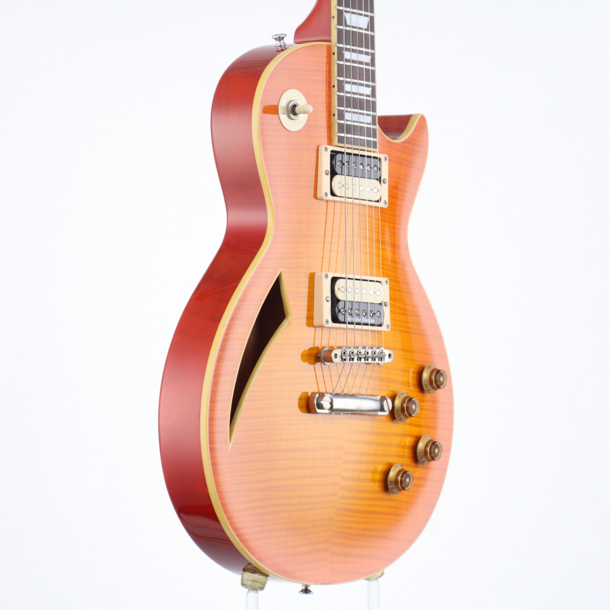 Edwards エドワーズ　エレキギター オレンジ色 ハードケース付き 中古】EDWARDS エドワーズ / E-LP-90SD/SH Vintage Honeyburst