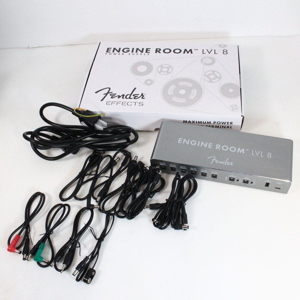 【美品】 FENDER Engine Room LVL8 パワーサプライ Amazon | Fender パワーサプライ Engine Room™ LVL8 Power