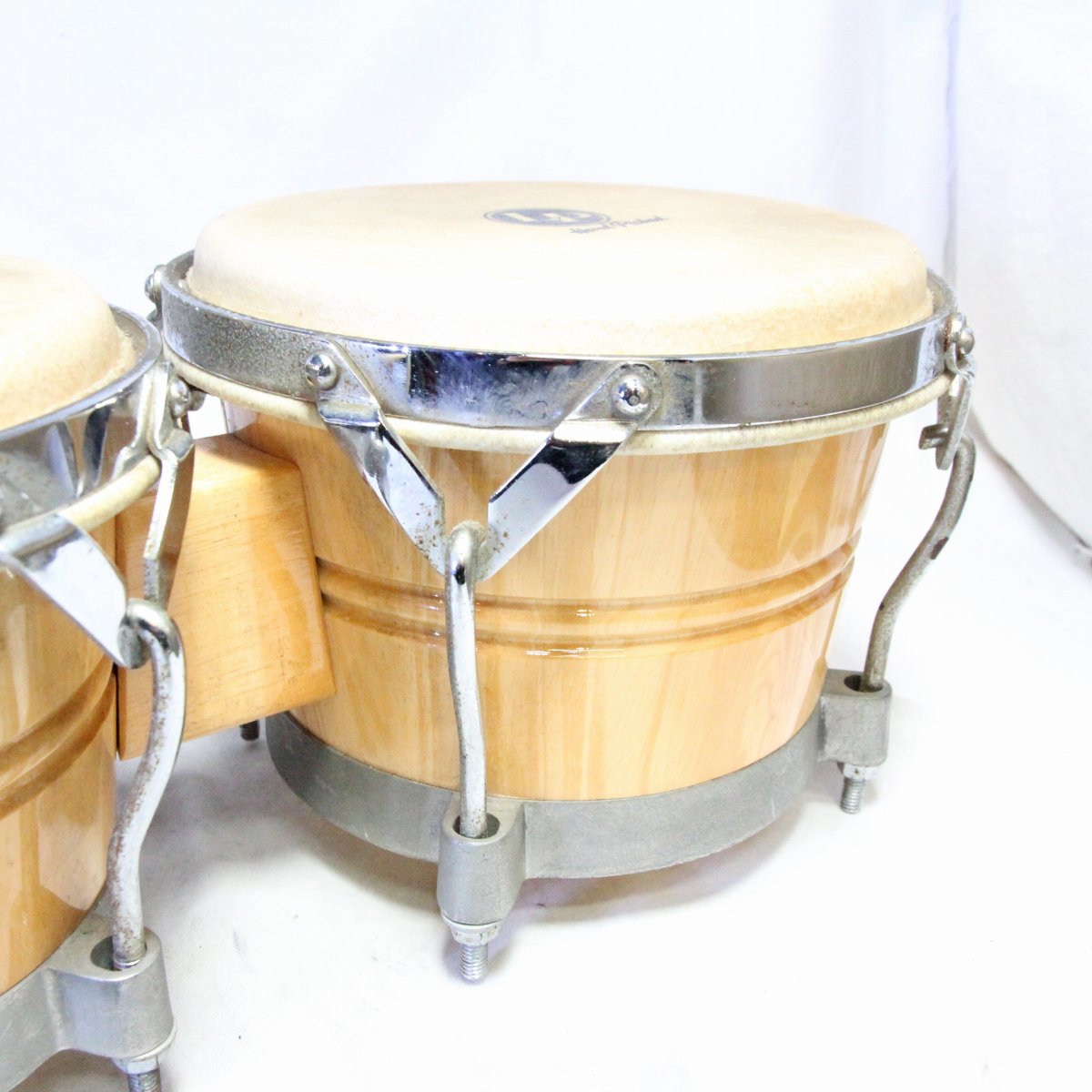 中古】PEARL / BG-209W 7+8.5インチ ホワイトウッドボンゴ【池袋