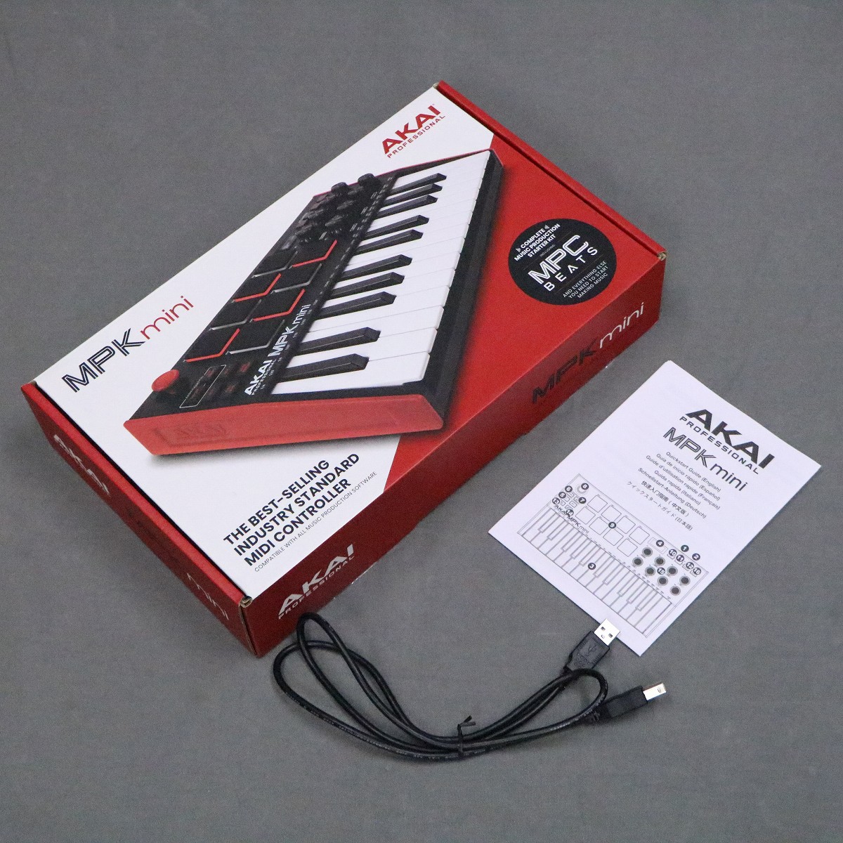 AKAI MPK MINI MK3 美品 Akai MPK Mini MK3 25-Key MIDI Controller