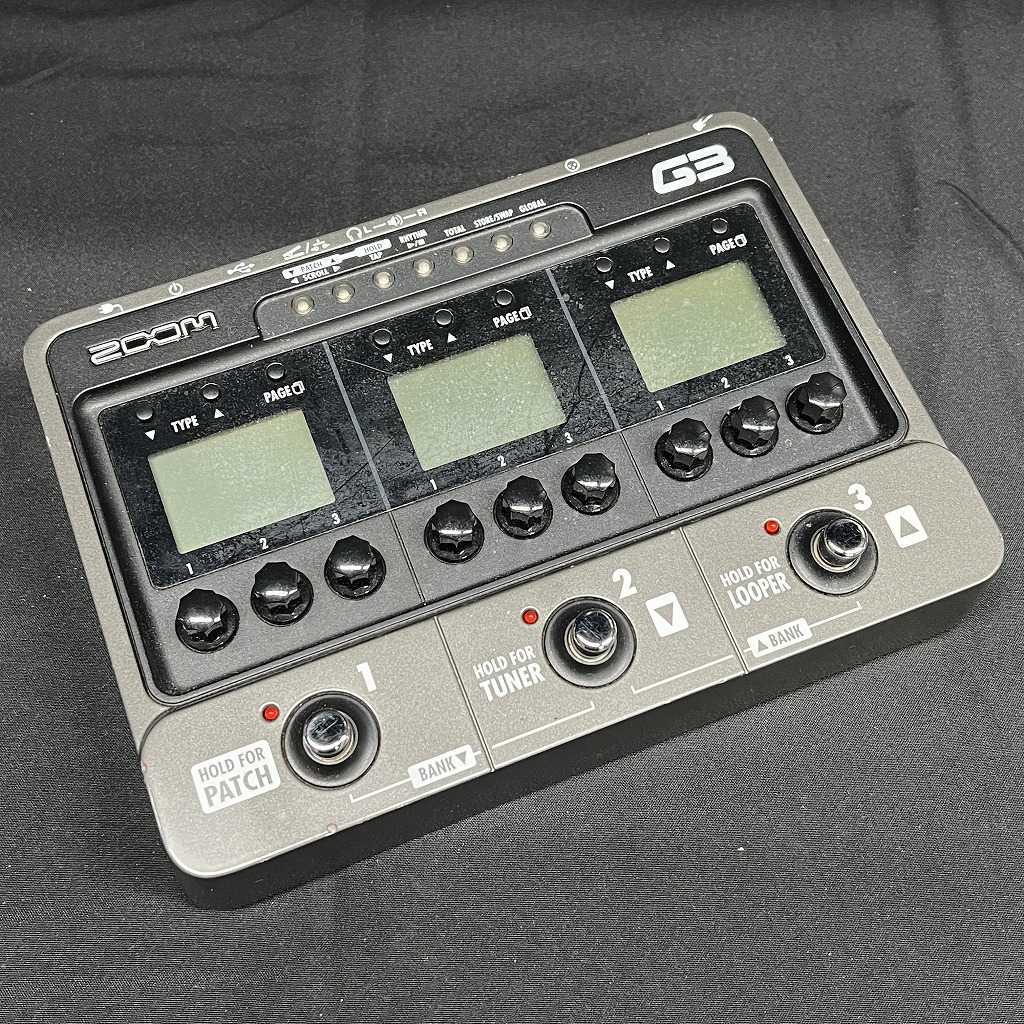 Zoom G3 中古 ZOOM G3（中古/送料無料）【楽器検索デジマート】
