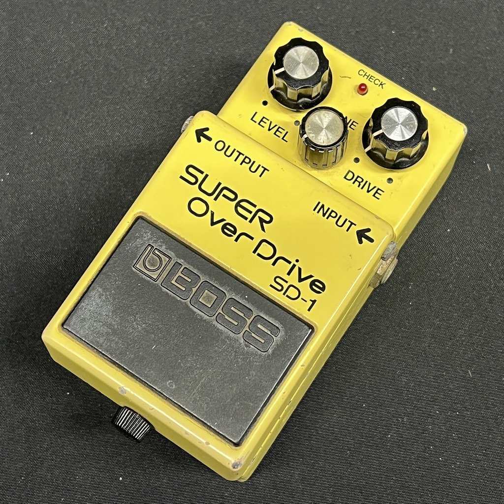 日本製 BOSS SD-1 NEC C4558C搭載 81年 BOSS SD 1 SUPER Over Drive JAPAN NEC C4558C | Reverb