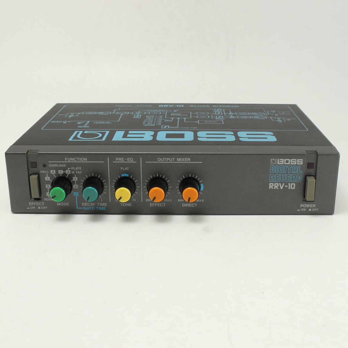 BOSS デジタルリバーブ RRV-10 動作品・本体のみ BOSS RRV-10 デジタルリバーブ - メルカリ