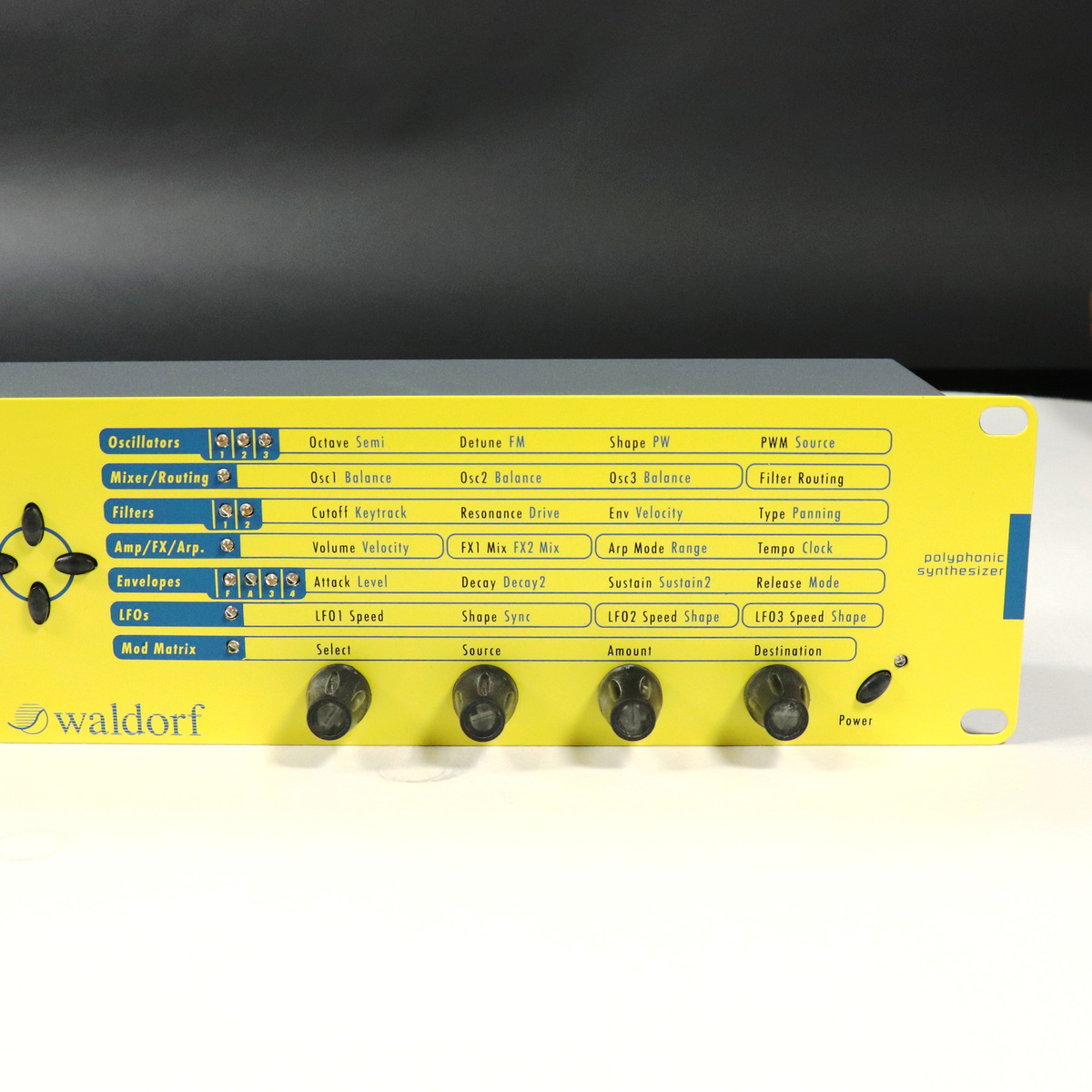 中古】Waldorf / MICRO Q Rack / Yellow Rack Synthesizer