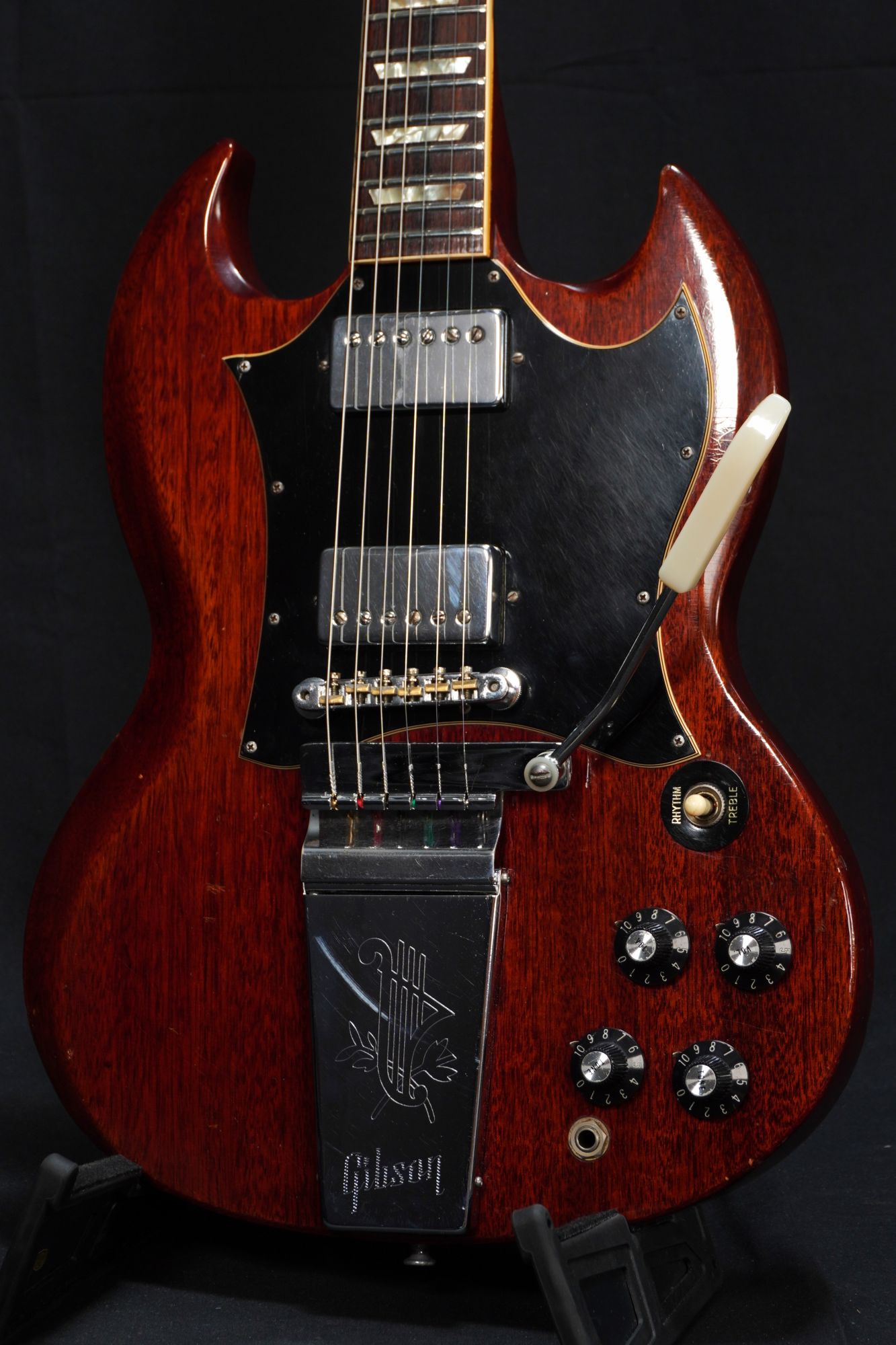 Vintage】Gibson / 1971年製 SG Standard w/Maestro Vibrola