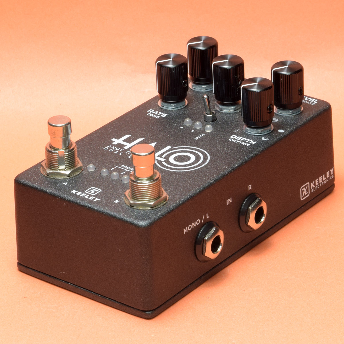 【新品同様】keeley Halo 正規品 保証付き 付属品完備 keeley Halo - Andy Timmons Dual Echo ｜イケベ楽器店