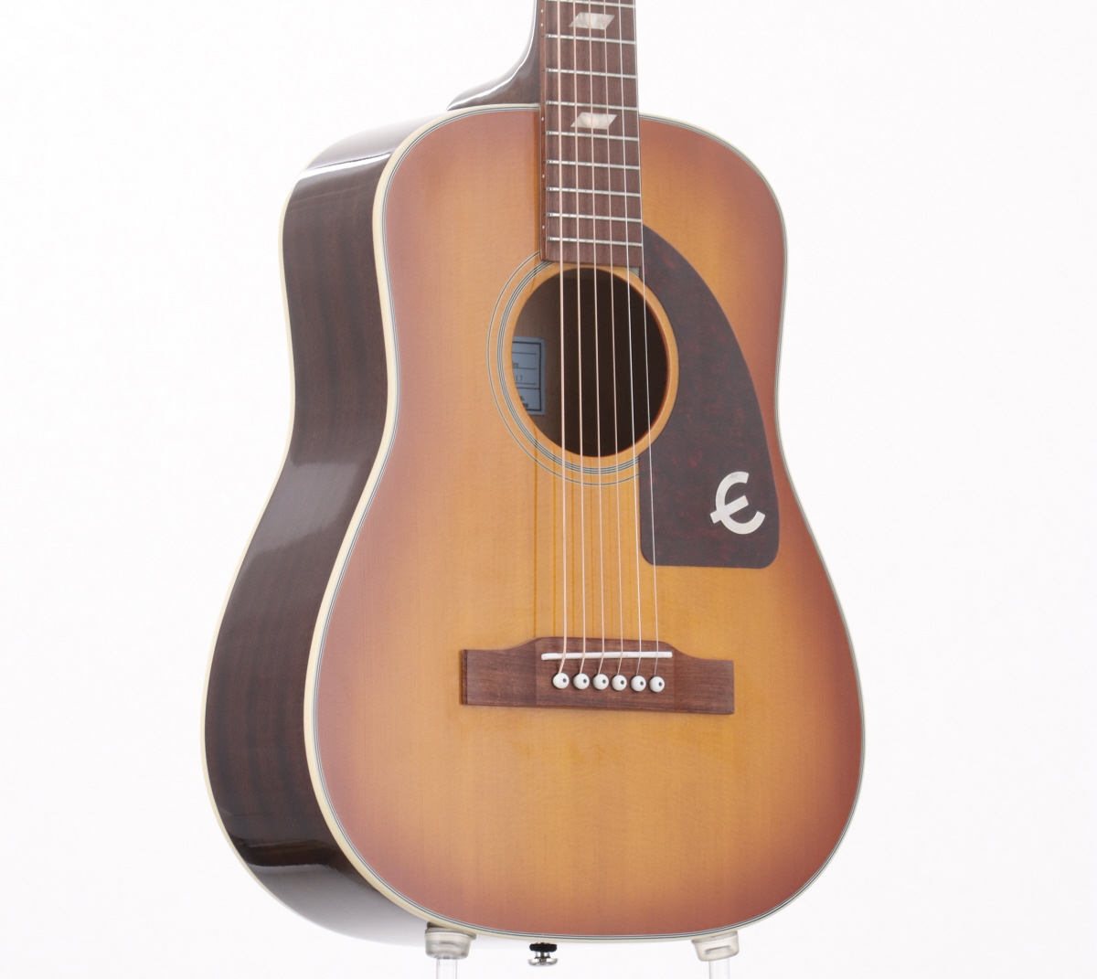 Epiphone / Lil' Tex エピフォン アコギ エレアコ Amazon | Epiphone Lil Tex Travel Acoustic Faded Cherry ミニ