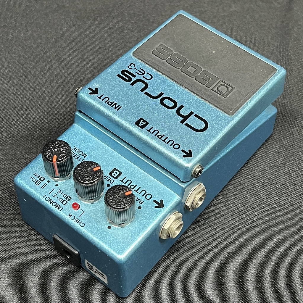【BOSS】［中古］CE-3 / Chorus / 日本製 BOSS CE-3 Chorus MADE IN JAPAN 1984年製 買取ました