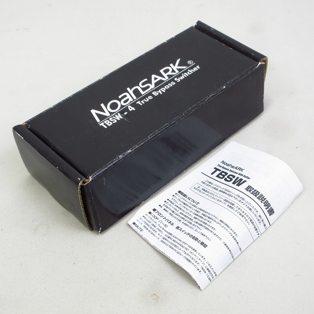 ギター noah'sark tbsw 4loop switch 中古】Noah'sark / TBSW-4 True Bypass Switcher with Buffer