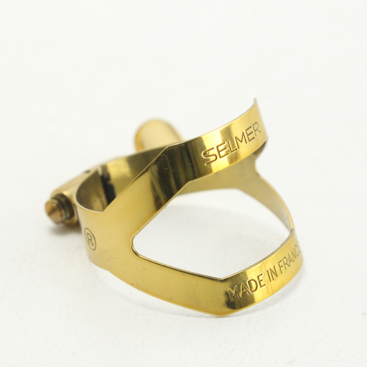 セルマー 1つネジリガチャー 中古】SELMER / Ligature Alto HR Size 1Screw GL リガチャー