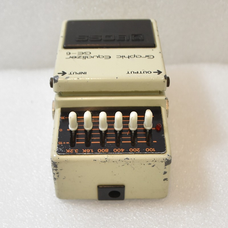 BOSS GE-6 グラフィックイコライザー 動画up】BOSS GE-6イコライザーなのにいい歪み(銀ネジ