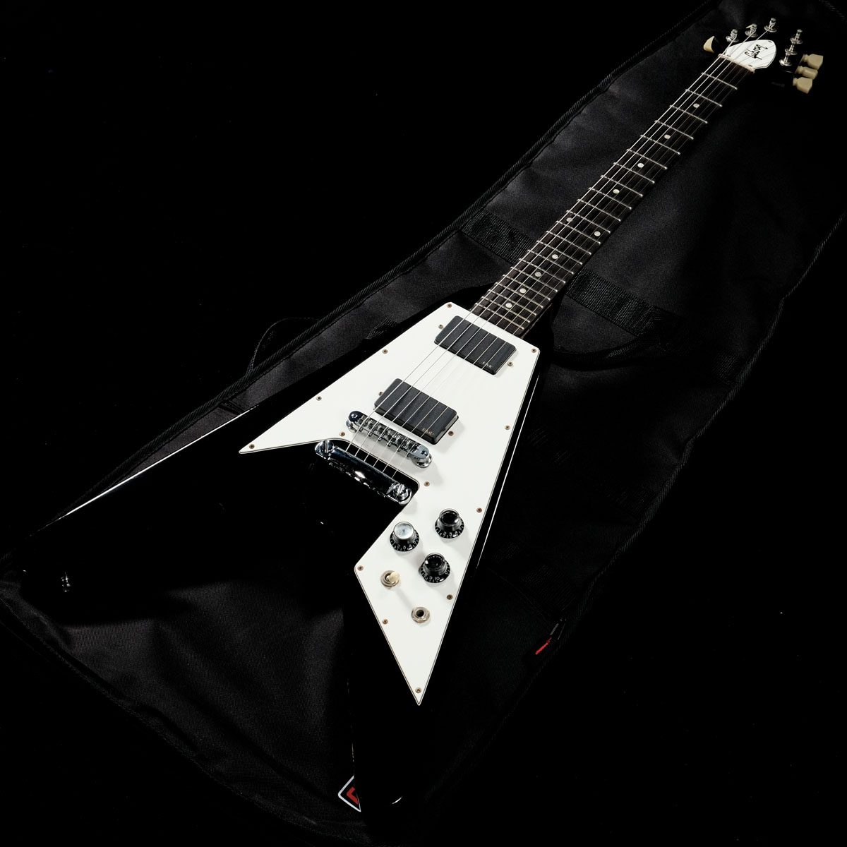 ESP？フライングVタイプ　EMG搭載 Yahoo!オークション -「フライングv ギター」(ESP) (本体)の落札