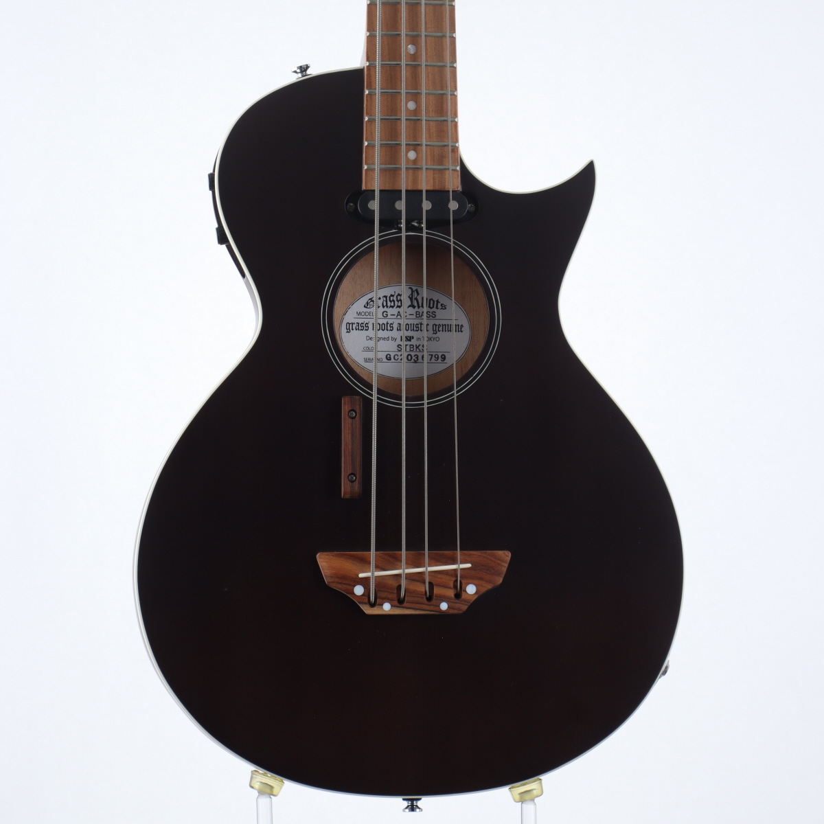 【期間限定特価】GrassRoots G-AC-BASS NTL/STN GrassRoots G-AC-BASS See Thru Black Satin エレクトリック