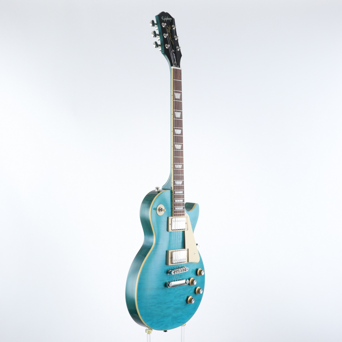 美品Epiphone Les Paul ターコイズ 楽天市場】Epiphone Les Paul SL Turquoise 新品[Gibson