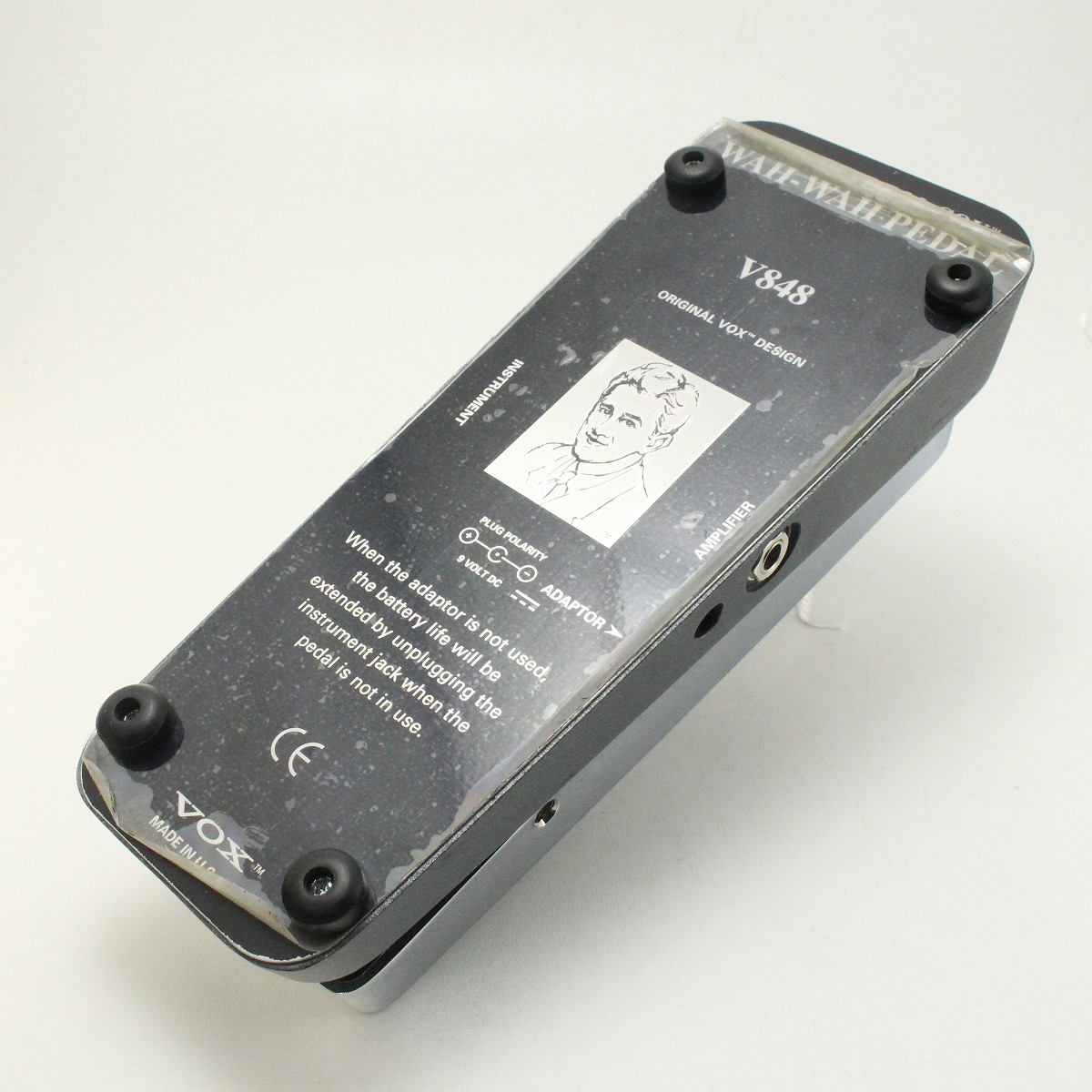 VOX V848 THE CLYDE McCOY ワウペダル 数回使用の美品♪ vox v848 CLYDE McCOY WAH PEDAL - メルカリ