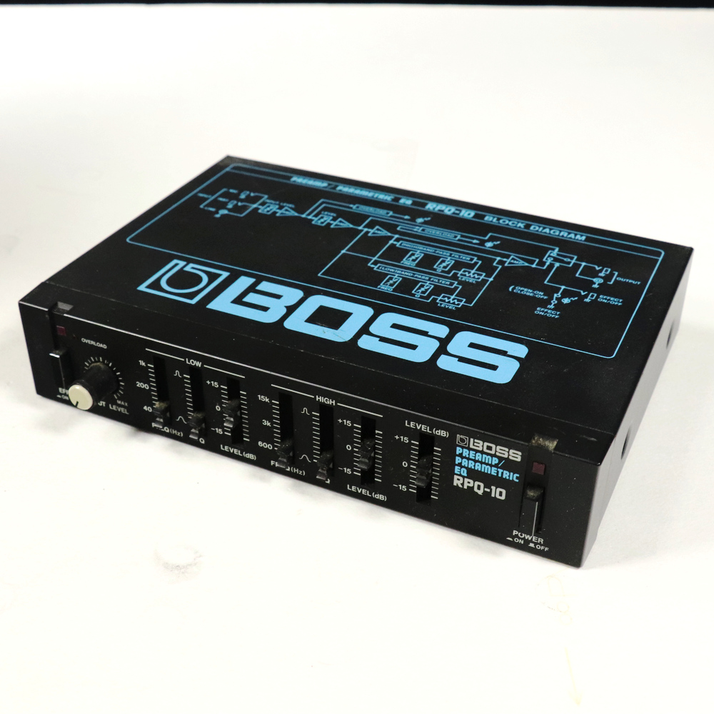 BOSS パラメトリックイコライザー RPQ-10 日本製 BOSS/ボス RPQ-10 プリアンプ パラメトリック イコライザー(827