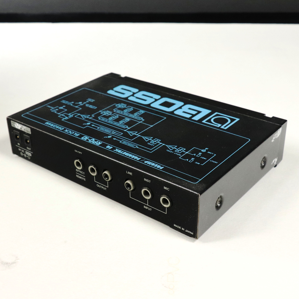 BOSS パラメトリックイコライザー RPQ-10 日本製 BOSS ボス PREAMP PARAMETRIC EQ プリアンプ パラメトリック
