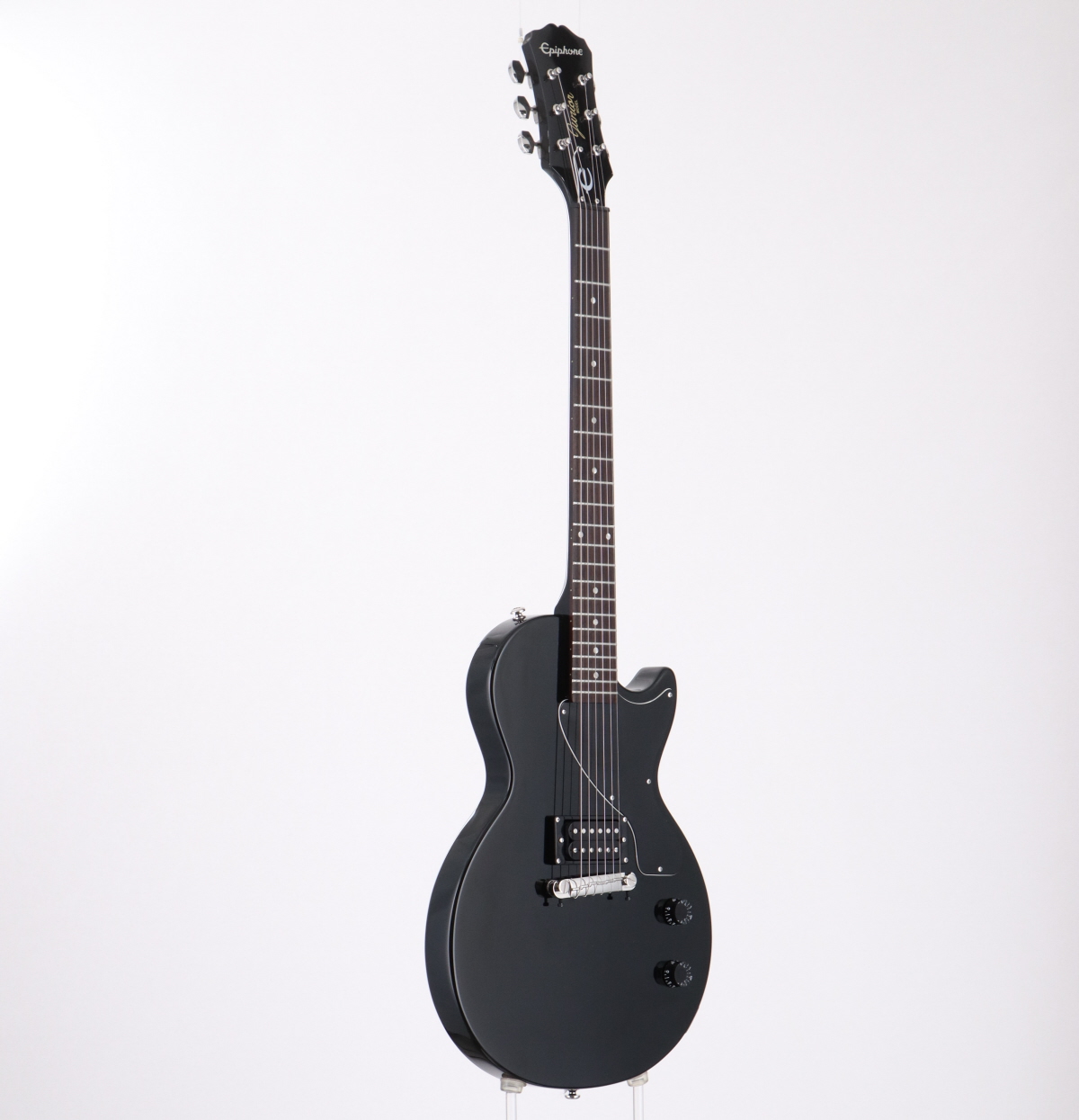 【美品】epiphone lespaul junior エボニーブラックつや消し 美品】epiphone lespaul junior エボニーブラックつや消し