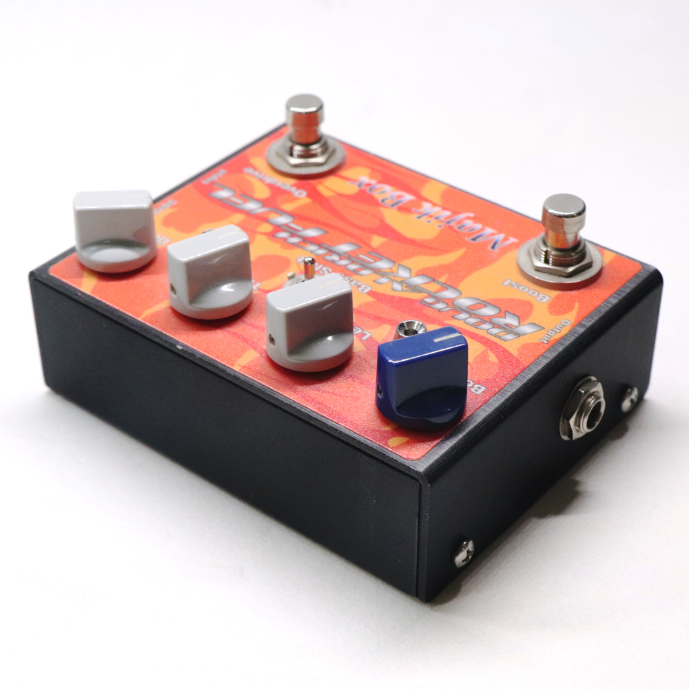 Majik Box Rocket Fuel ギターエフェクター Majik Box Doug Aldrich Rocket Fuel Pedal RF1 | Reverb