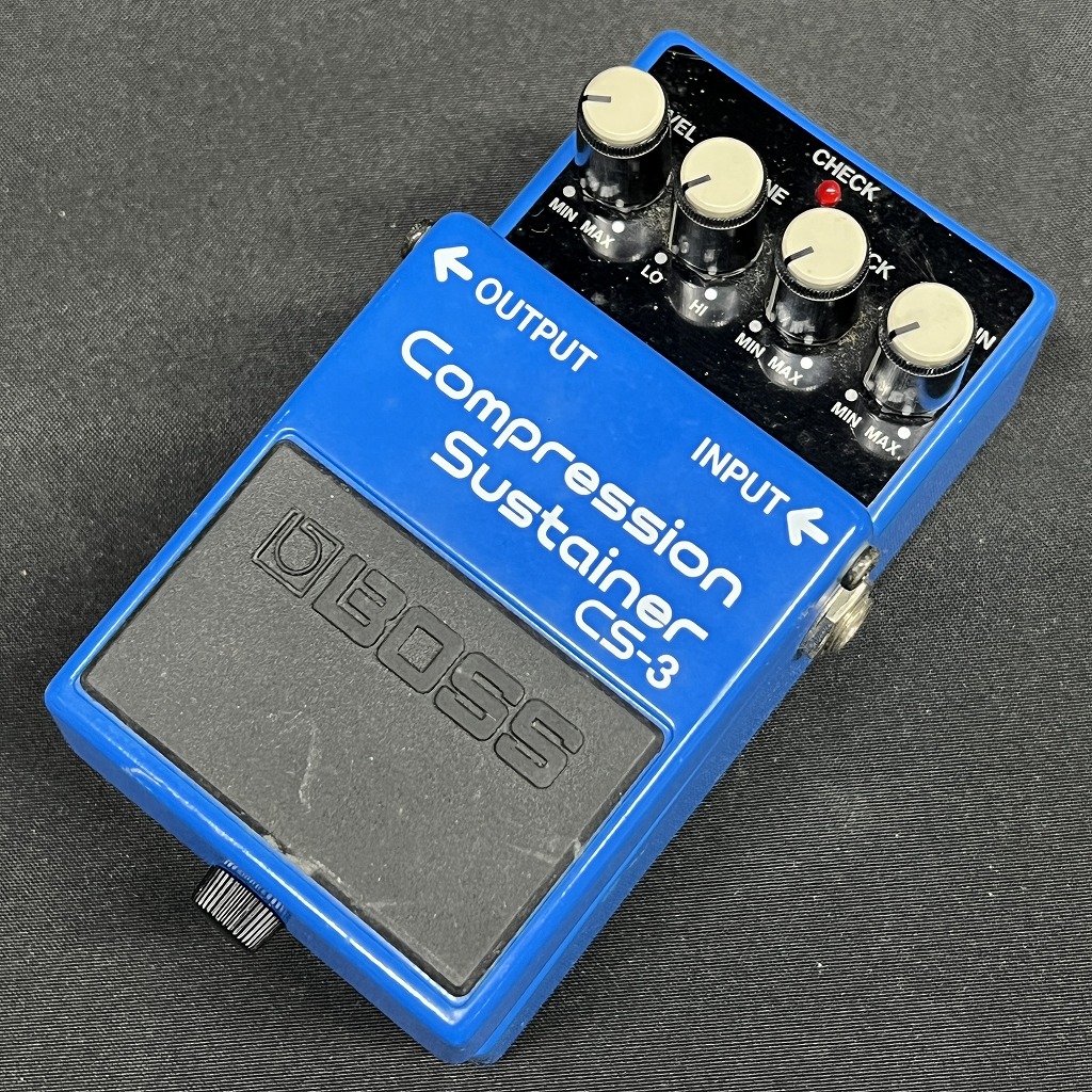 吉*村様 【中古】BOSS Compression Sustainer CS-3 Used BOSS CS3 Compressor Sustainer Effect Pedal | Guitar Center