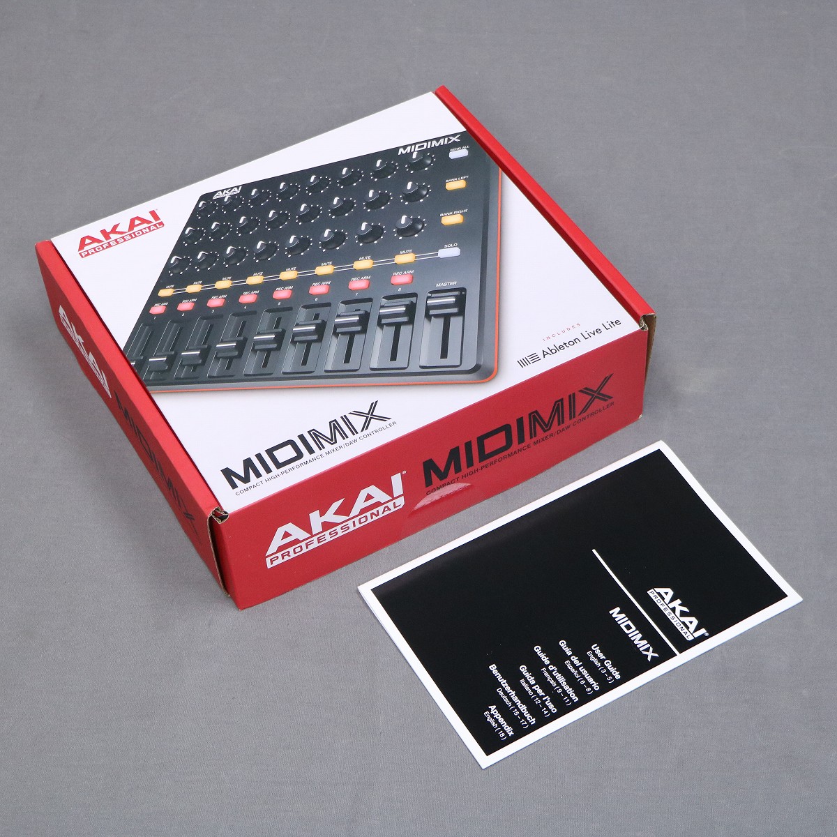 【動作確認済】AKAI MIDIミキサー DAWコントローラ MIDIMIX Akai Professional MIDIMIX DAW Mixer Controller - inMusic Store