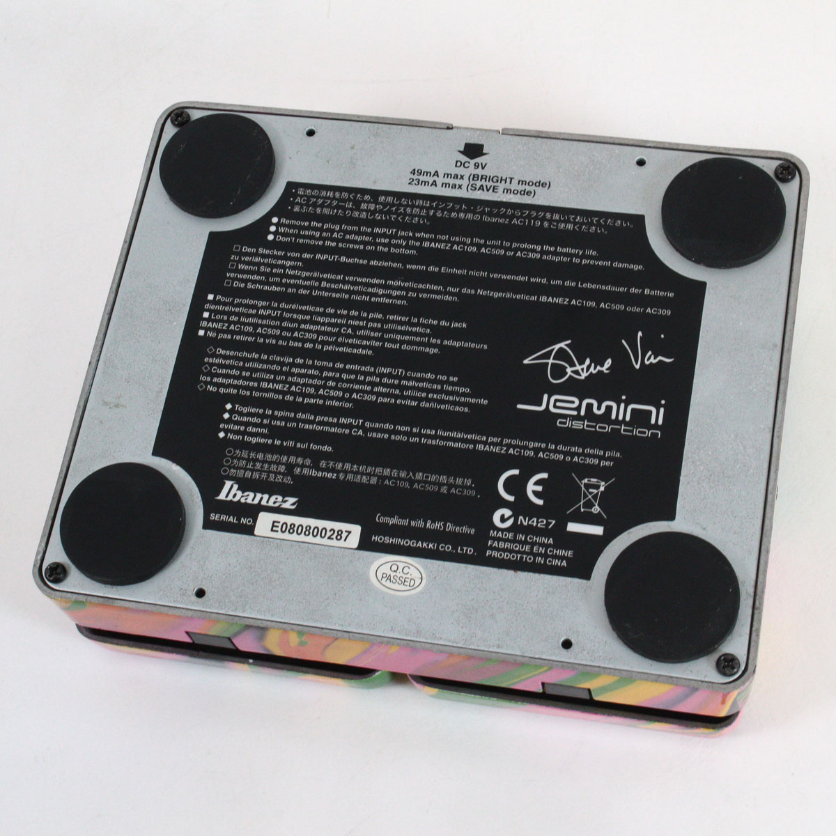 中古品　箱なし　Ibanez Jemini Distortion エフェクター 中古】 IBANEZ / JEMINI Distortion / Stive Vai Signature