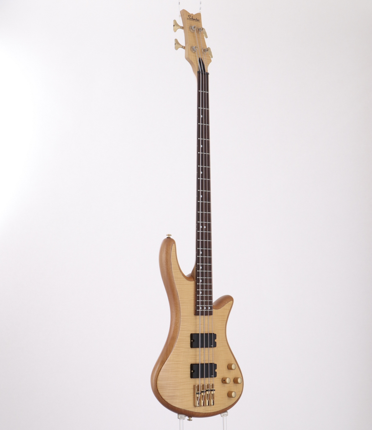 ベース SCHECTER STILETTO Custom 4 Natural Satin SCHECTER STILETTO Custom 4 ~Natural Satin~ ソニックス特価
