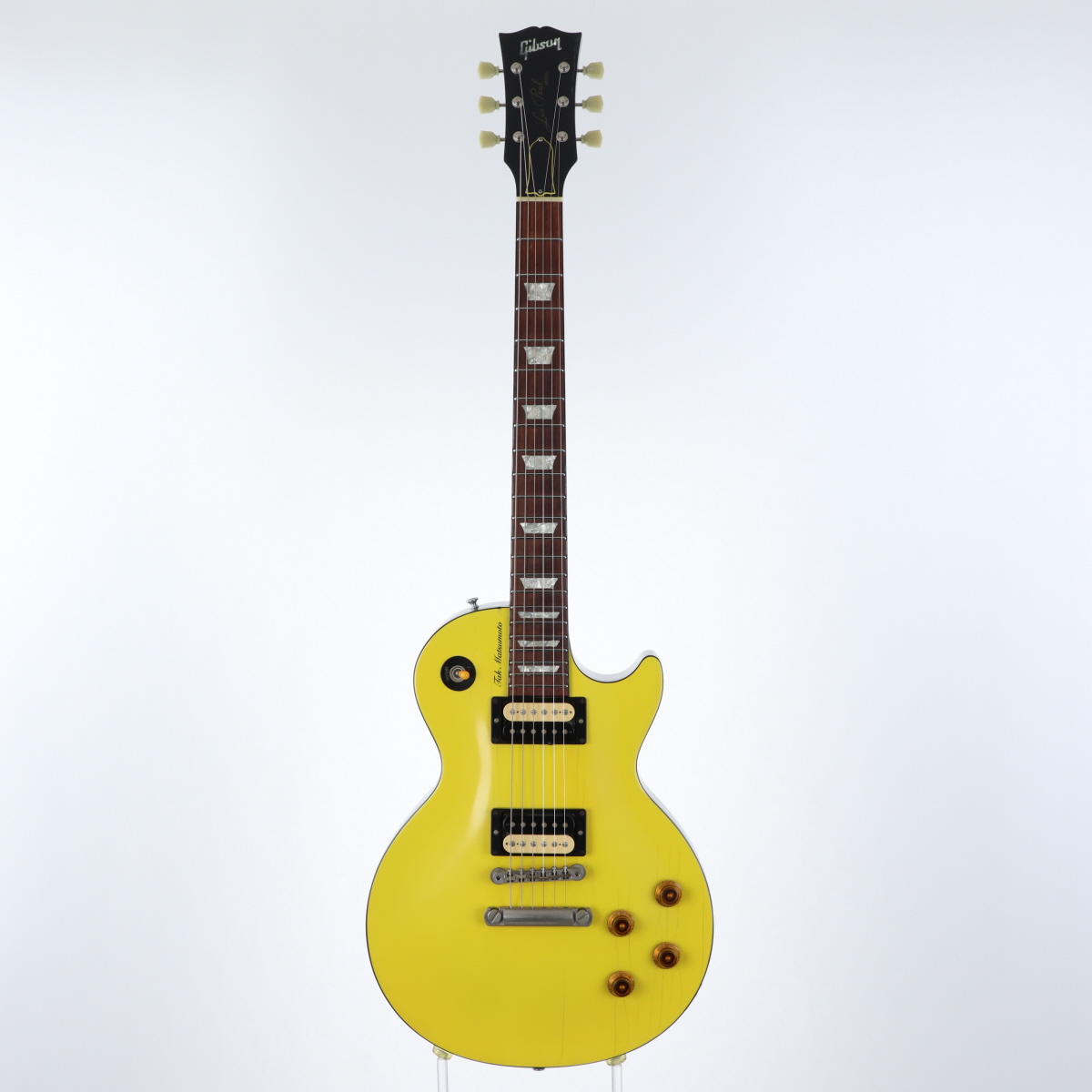 中古】Gibson USA / Tak Matsumoto Les Paul Canary Yellow