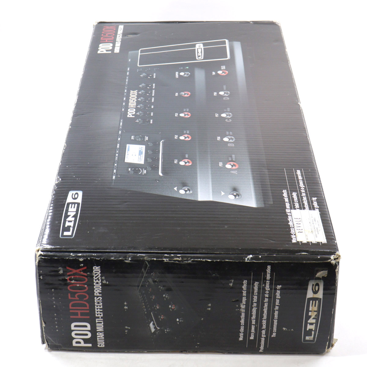 箱、ソフトケース付きLine6 POD HD500X 新製品】LINE6 POD HD500Xどこよりも早い製品レビュー