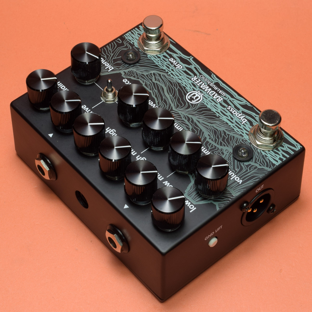 WALRUS AUDIO Badwater ベースプリアンプ【生産完了品】 （小）Badwater-xlr.jpg