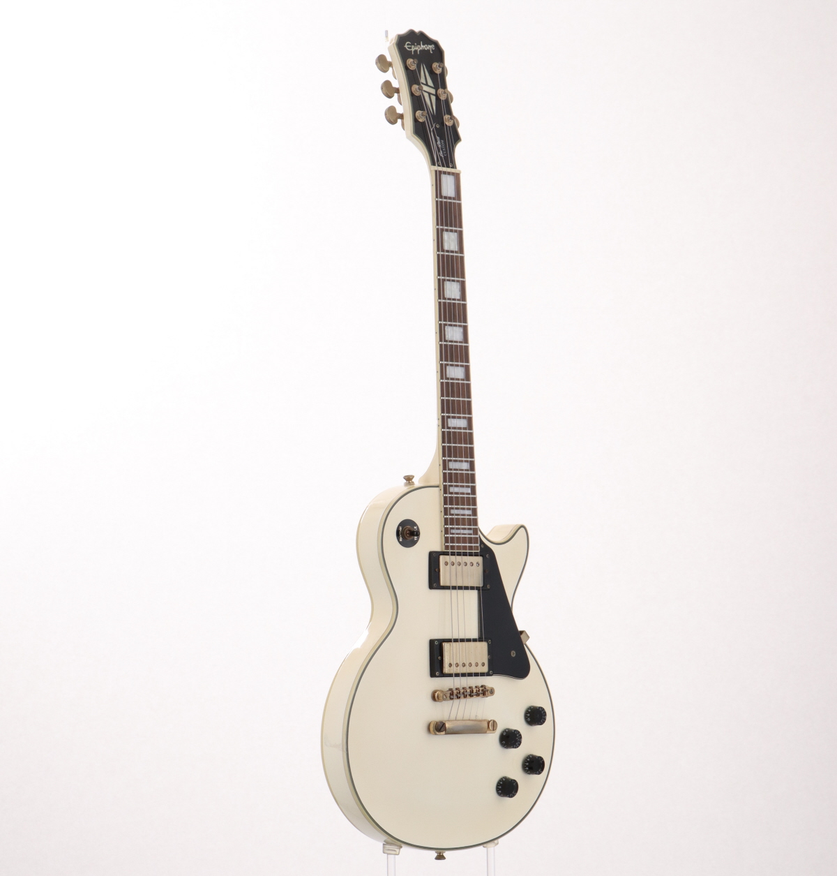 早い者勝ち!!Epiphone Les Paul ホワイト エレキギター Amazon | Epiphone Les Paul Custom Alpine White エレキギター