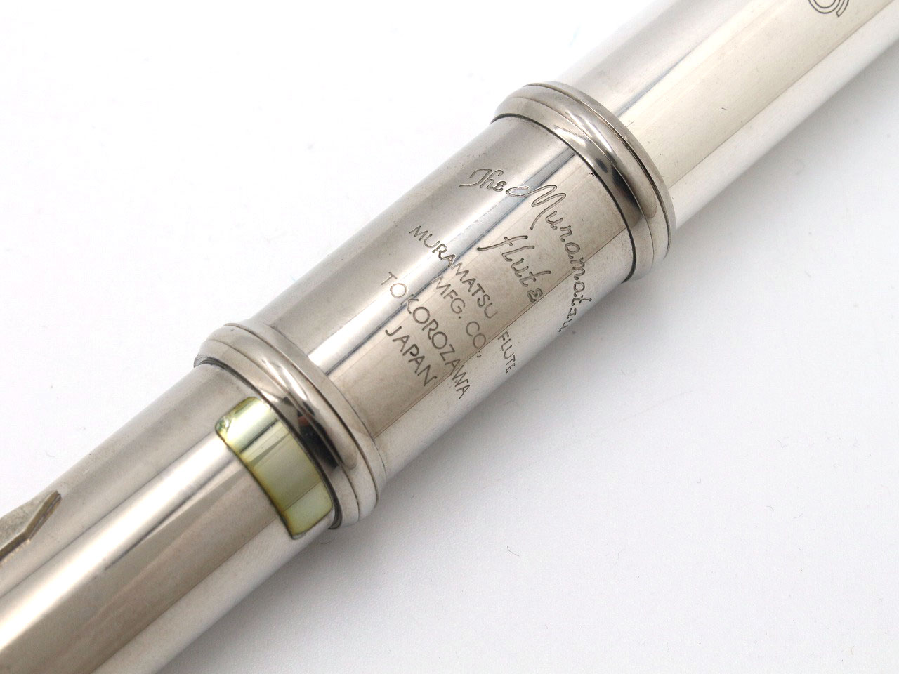 中古】MURAMATSU / フルート M-120 頭部管銀製 全タンポ交換済み