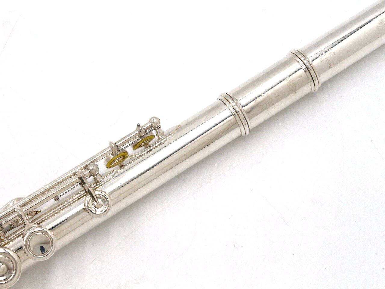 YAMAHA YFL-514 フルート 全体調整、タンポ交換済 頭部管銀製 中古】YAMAHA / フルート YFL-514 頭部管銀製 全タンポ交換済み