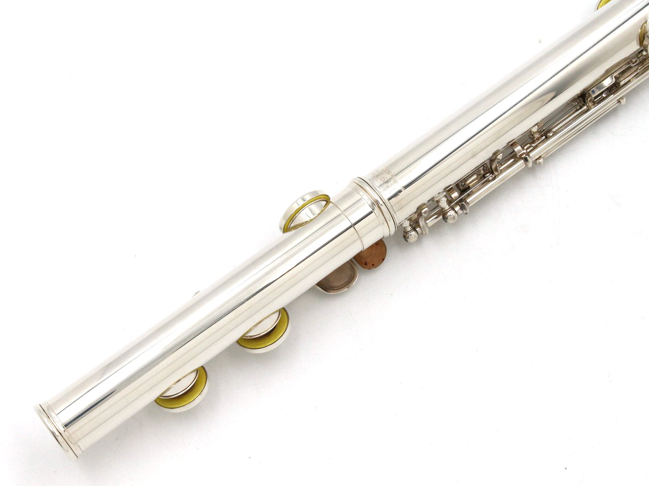 YAMAHA YFL-514 フルート 全体調整、タンポ交換済 頭部管銀製 中古】YAMAHA / フルート YFL-514 頭部管銀製 全タンポ交換済み