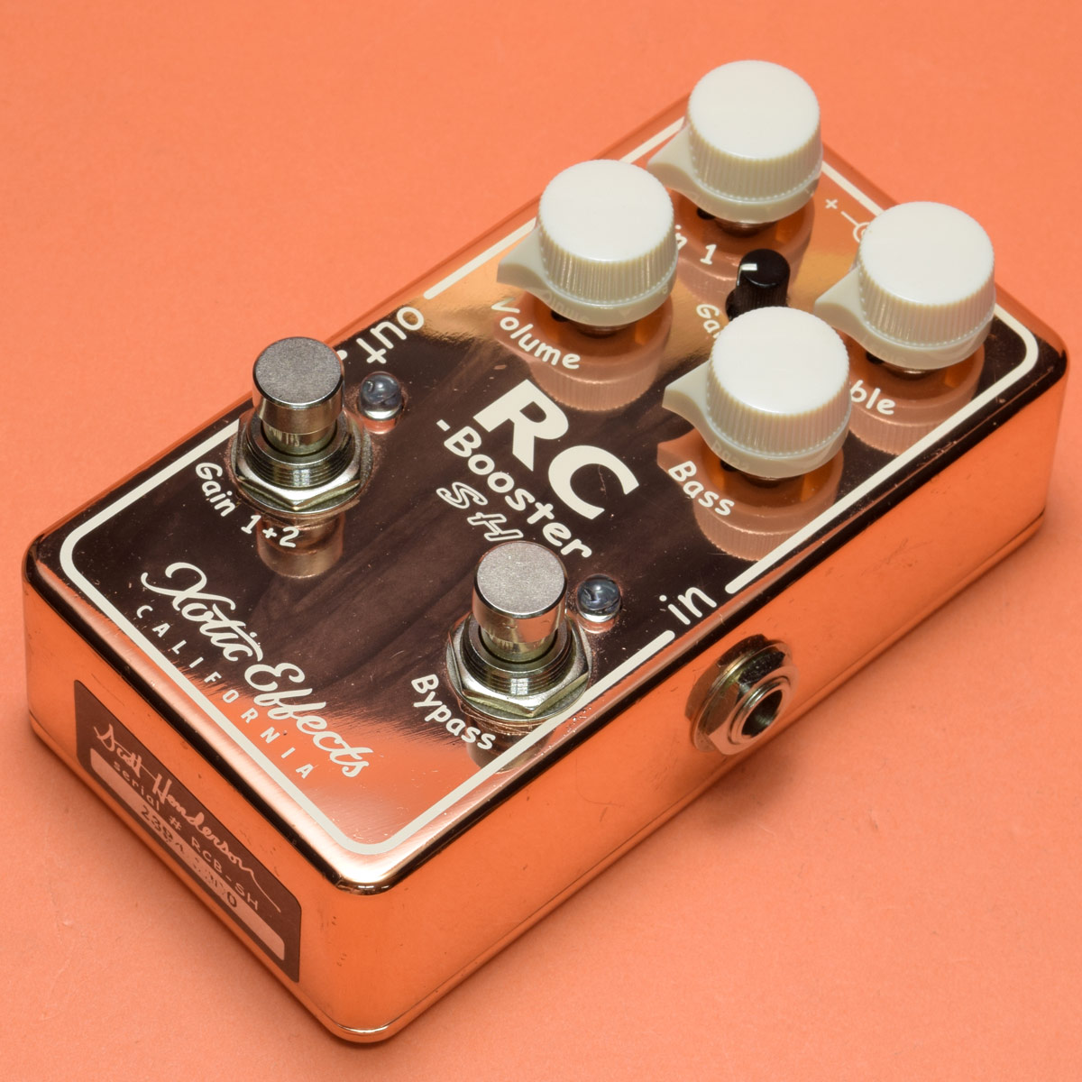 中古】Xotic エキゾチック / RCB-SH Copper RC-Booster Scott