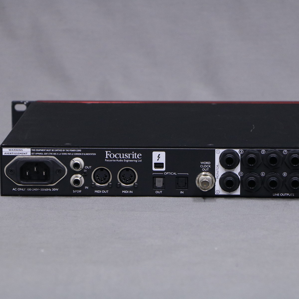 【中古美品】Focusrite Clarett 8Pre インターフェース Focusrite Clarett+ 8Pre USB-C Audio Recording Interface, 8