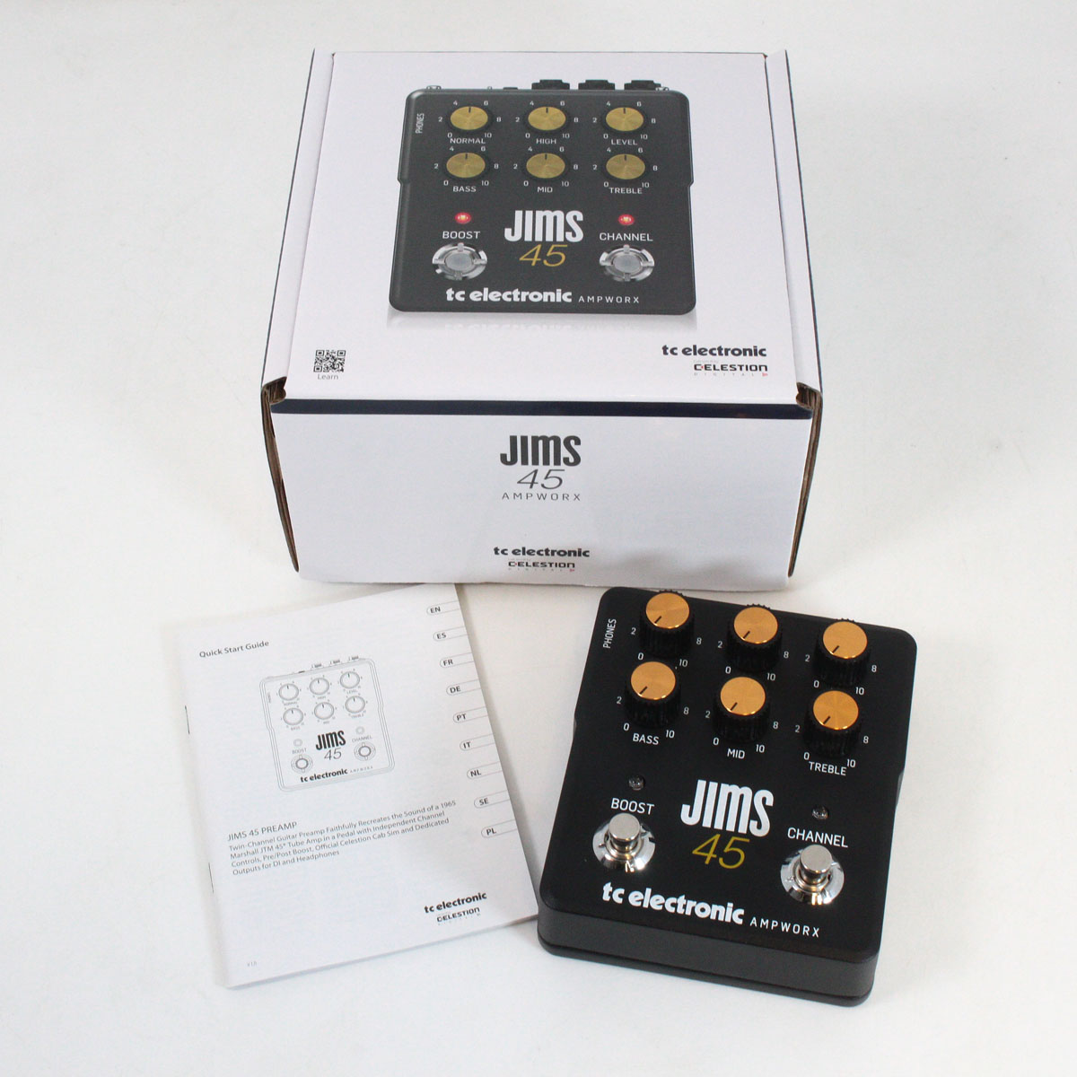 【綺麗な中古品】TC Electronic JIMS45 Ampworx 中古】 TC ELECTRONIC / AMPWORX Vintage Series Jims 45 Preamp
