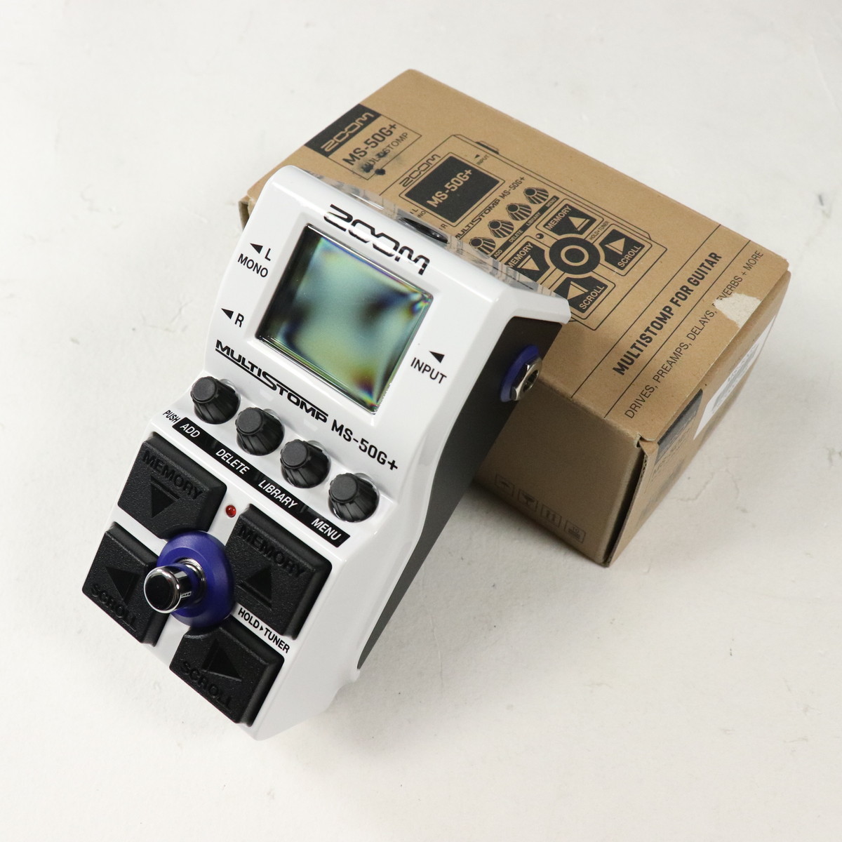 ZOOM MS-50G 箱・取説付属・社外アダプタ付き ZOOM MS-50G 箱・取説付属・社外アダプタ付き
