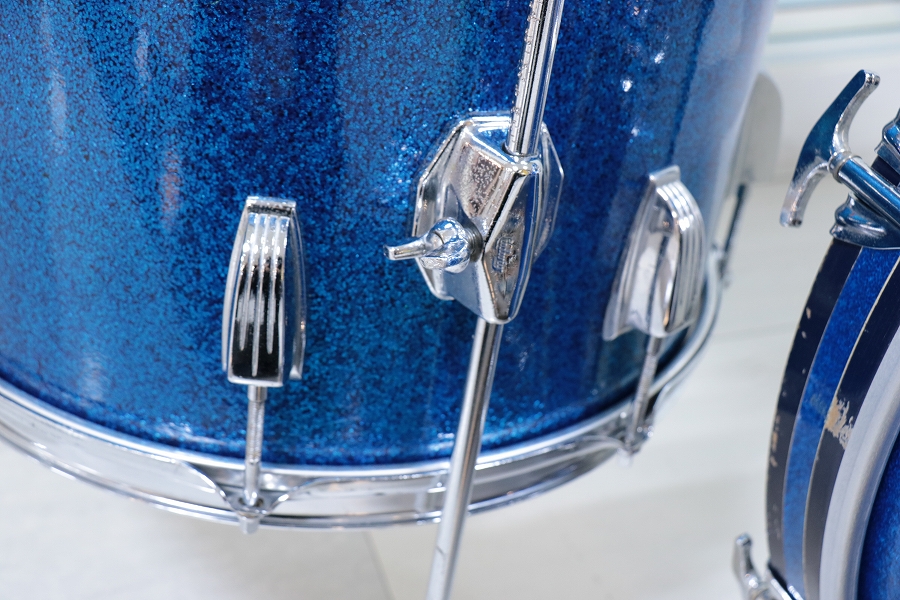 中古】Ludwig ラディック / 1960s Down Beat 3pcs Kit Blue