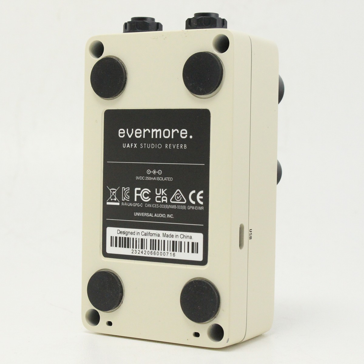 UAFX evermore studio reverb USED 美品 Amazon.com: Universal Audio Evermore Reverb Effect Pedal